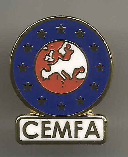 Pin CEMFA Continental Europe Micronational Football Association